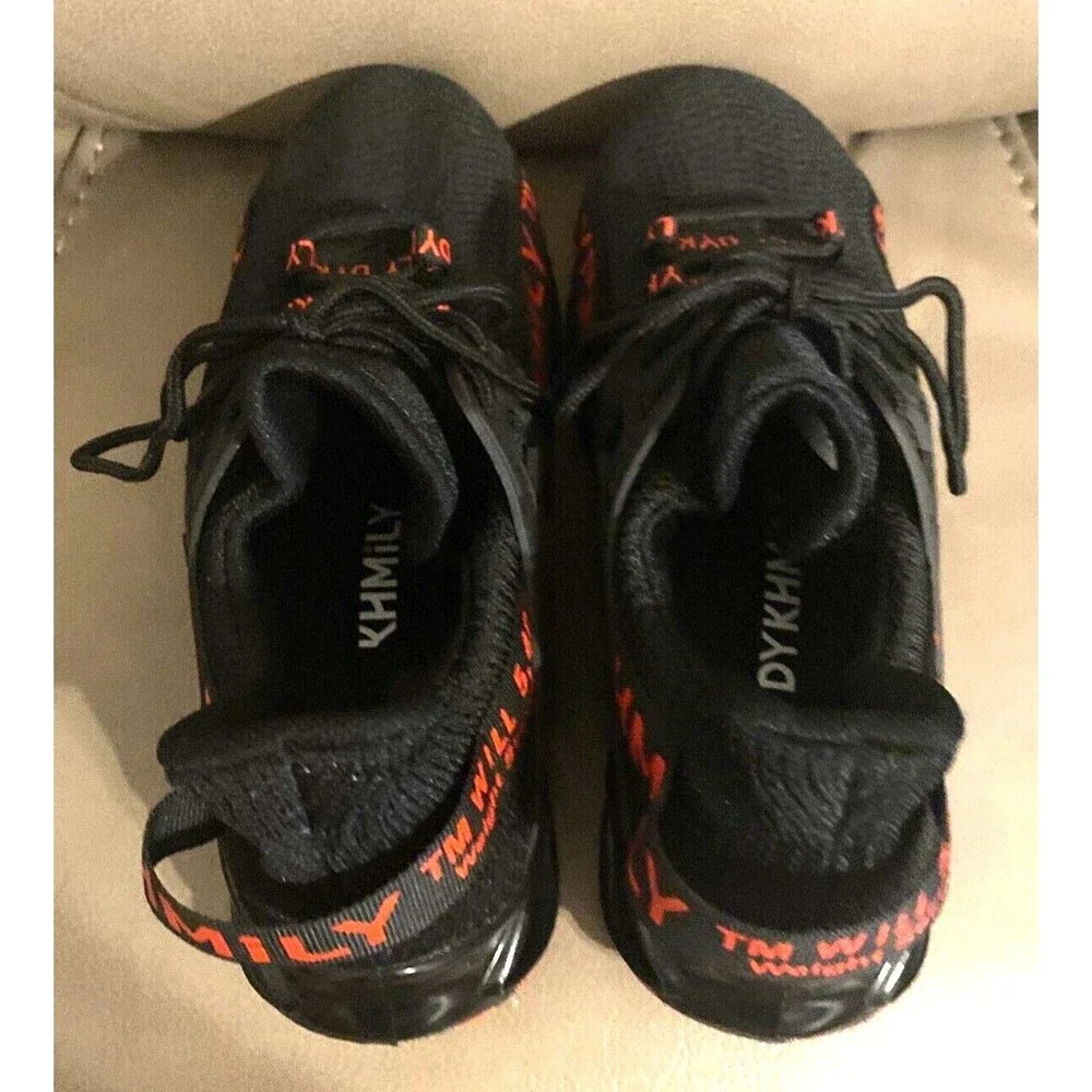 DYKHMILY Steel Toe Shoes for Men 7.5 or Women 9 Comfortable Non Slip Work Shoes